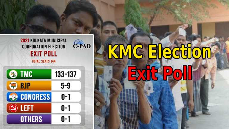 KMC Election exit poll by cpad