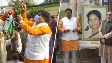 Priyangu Pandey took pledge to make Bhatpara fearless on TMC's foundation day