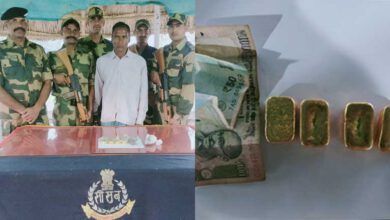 BSF-arrests-gold-biscuits-smuggler