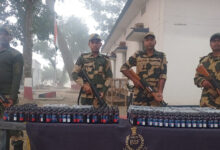 BSF arrests smuggler with 1840 phencidyl at Indo-Bangladesh border
