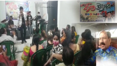 Ignoring the secondary examination, the leaders are celebrating the spring festival by playing loud sound boxes in Howrah